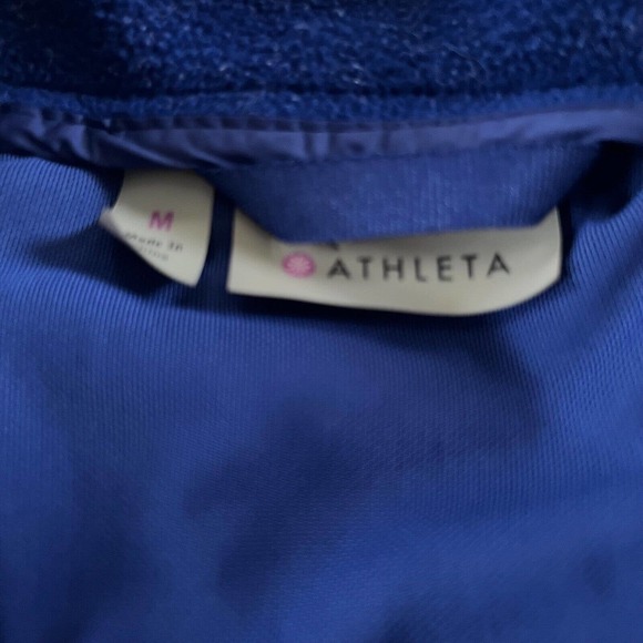 Athleta Rock Springs Vest Full Zip Quilted Pockets Womens M Athletic Fit - Picture 4 of 5